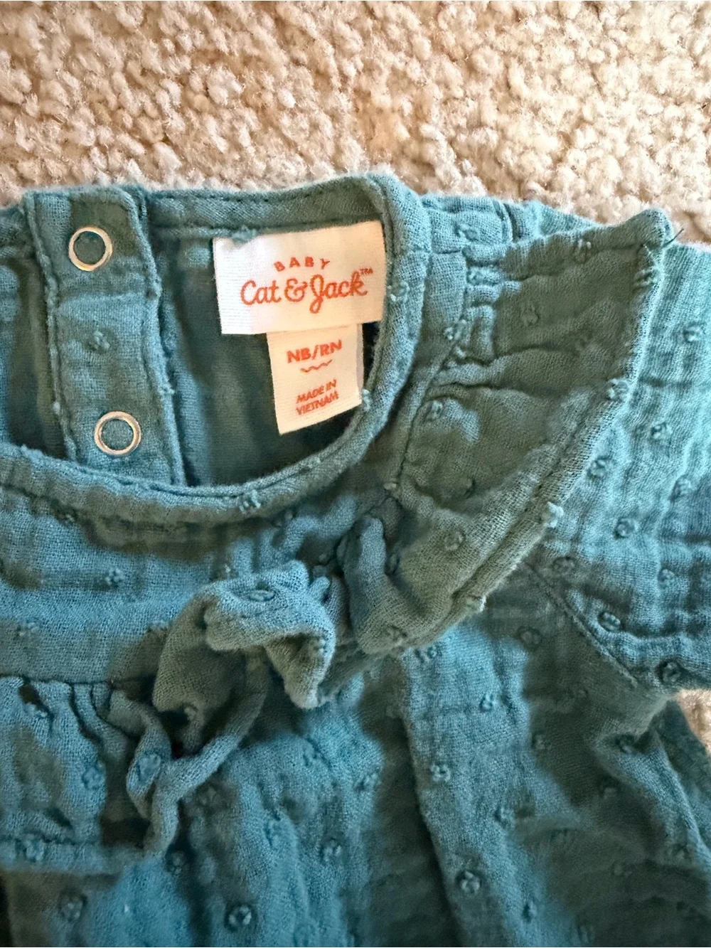 Cat & Jack newborn girl holiday outfits